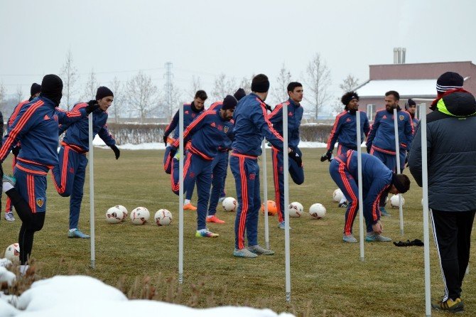 Kayserispor, Fenerbahçe Maçı Hazırlıklarını Sürdürdü