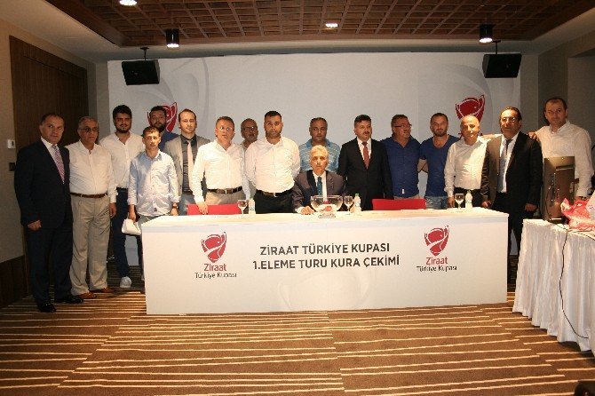 Türkiye Kupası’nda 1. Eleme Turu Kura Çekimi Yapıldı