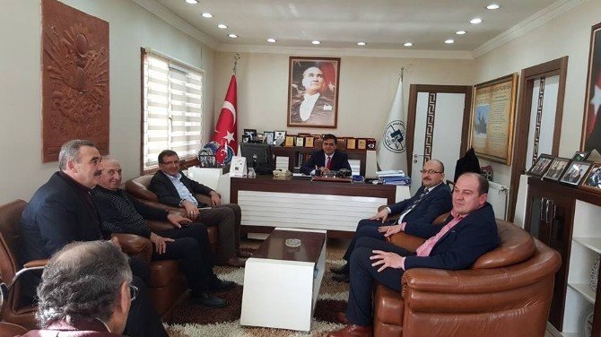 Ak Parti Yerel Yönetimler Başkan Yardımcısı Şeker’den Başkan Yalçın’a Ziyaret