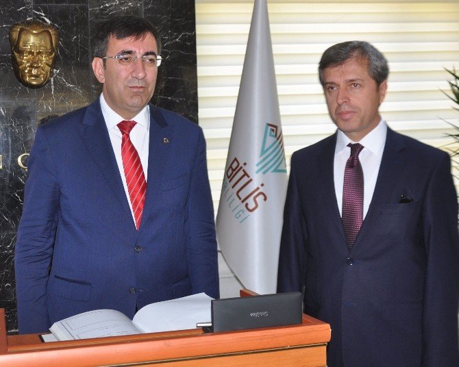 Başbakan Yardımcısı Cevdet Yılmaz Bitlis’te