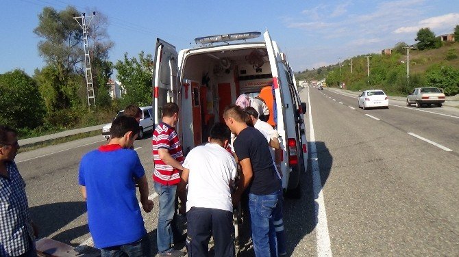 Devrek’te Trafik Kazası: 1 Yaralı