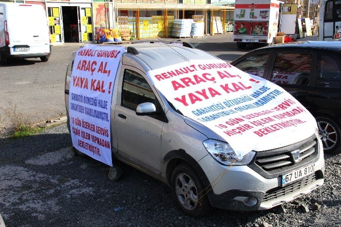 İşadamından İlginç Protesto