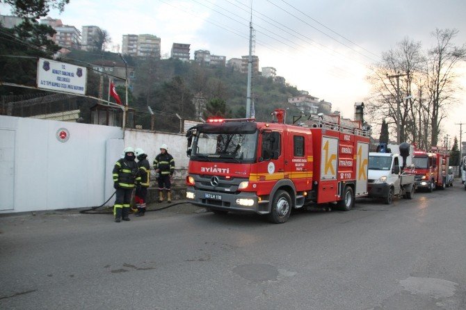 Cezaevinde Firar Ve Yangın Tatbikatı