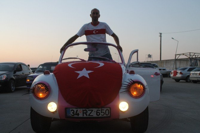 Zonguldak’ta Teröre Tepki Konvoyu