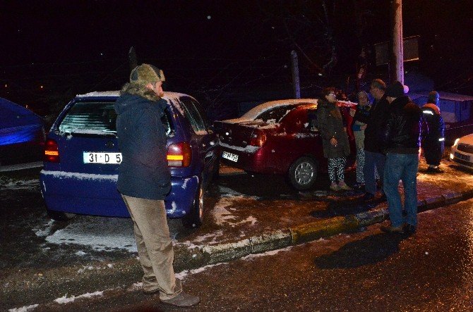 Ecel Direksiyon Başında Yakaladı