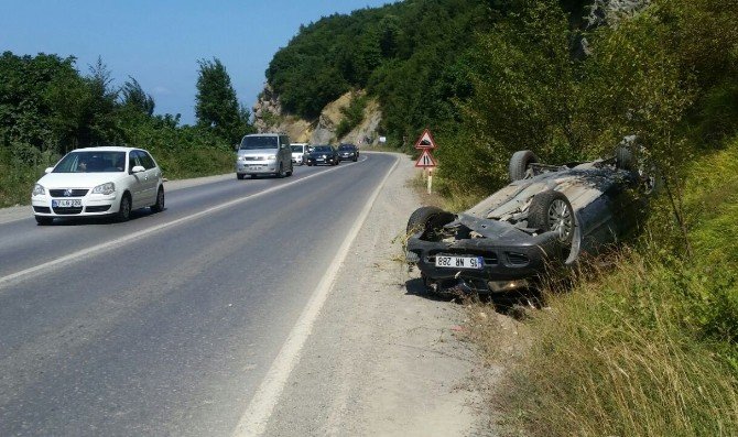 Zonguldak’ta Kaza: 1 Yaralı