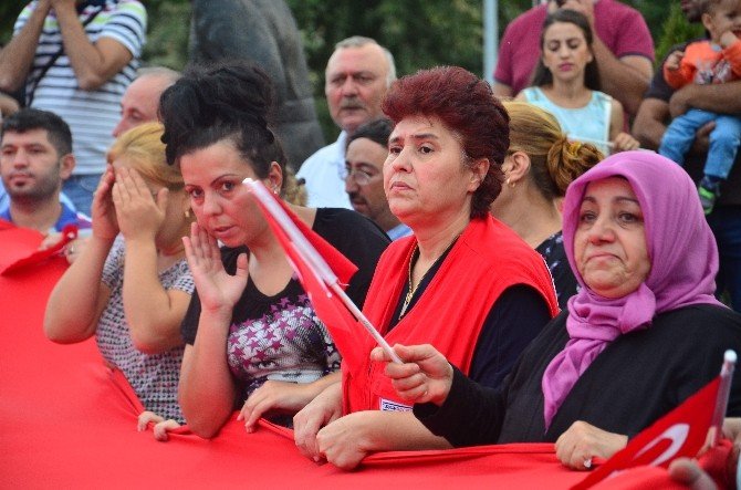 Zonguldak’ta Teröre Tepki Yürüyüşü