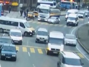 Rize'deki Trafik Kazaları MOBESE'de