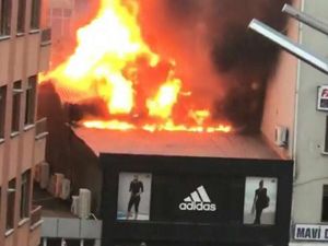 Rize'de Yangın Büyük Çapta Maddi Hasara Yol Açtı