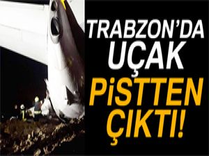 Trabzon’da Uçak Pistten Çıktı 162 Yolcu Ölümden Döndü