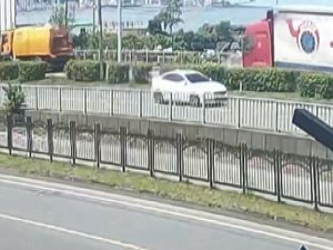 Rize'de 1 Kişinin Öldüğü Korkunç Kaza Kamerada