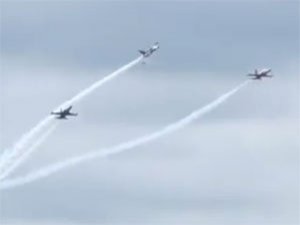 Türk Yıldızları'ndan Rize'de Gösteri Öncesi Antrenman