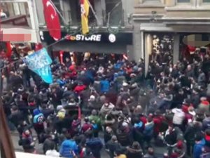 Trabzonspor Taraftarları GS Store’a Saldırdı
