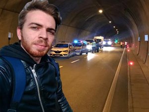 Rize'de Ölümlü Motosiklet Kazası Kamerada