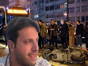 Rizeli Gencin Kullandığı Motosiklet Metrobüsle Çarpıştı 1 Ölü, 1 Yaralı