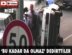 Rize'de Bu Kadar da Olmaz Dedirttiler