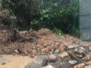 Rize'de Şiddetli Yağış Heyelana Neden Oldu