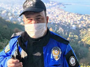 Rize'de Down Sendromlu Fatih, TDP Polisi Oldu