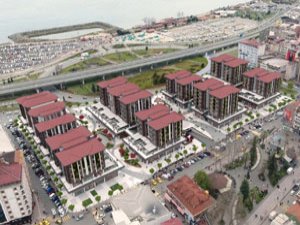 Dünden bugüne Rize Belediye Blokları