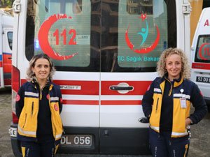Onlar Rize’nin Kadın Ambulans Şoförleri