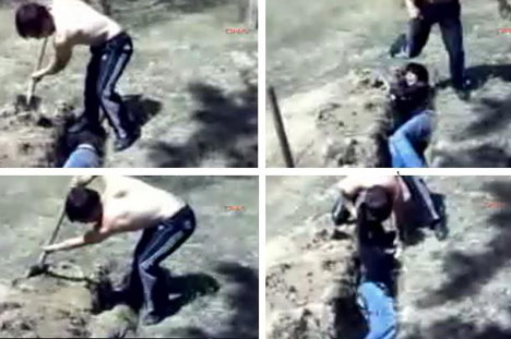 Rize'den Kan donduran görüntüler