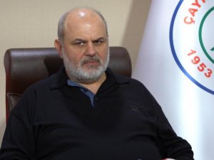 Çaykur Rizespor Başkanı Tahir Kıran: “Rizeli Bitti Demeden Bitmez."