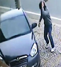 Rize'de İlginç Kaza