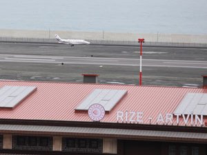 Rize-Artvin Havalimanı'nda ilk test uçuşu