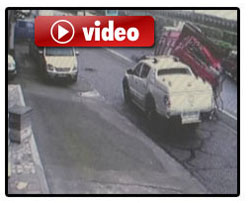 Korkunç kaza kamerada