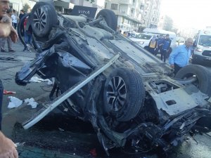 Rize’deki Kaza Anı Güvenlik Kamerasında