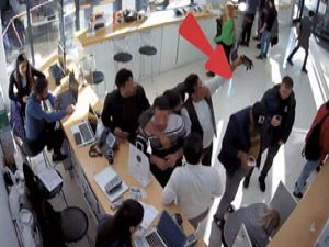Batum’da Apple Mağazasından İphone Hırsızlığı