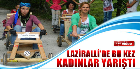 Rizeli Bayanlar Laziralli'de Yarıştı