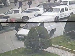 Rize'de hafif ticari araç hırsızlığı MOBESE'ye yansıdı