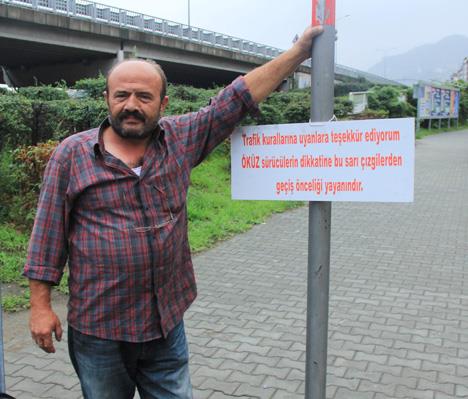 Rizeli'den Öküz Sürücü Tepkisi