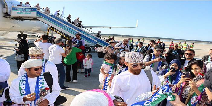 Rize-Artvin Havalimanı'na yurt dışından turizm amaçlı ilk sefer gerçekleşti