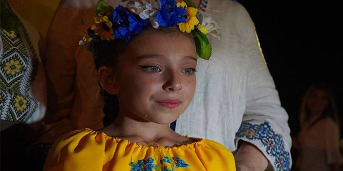 Rize’deki Festivalde Ukrayna Ekibinden Duygulandıran Gösteri