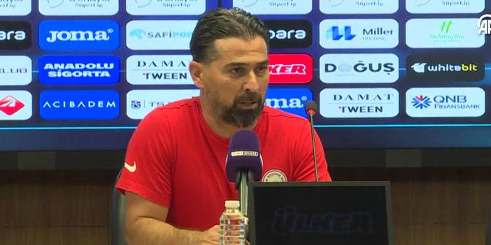 İlhan Palut'tan Trabzonspor maçından sonra galibiyet açıklaması