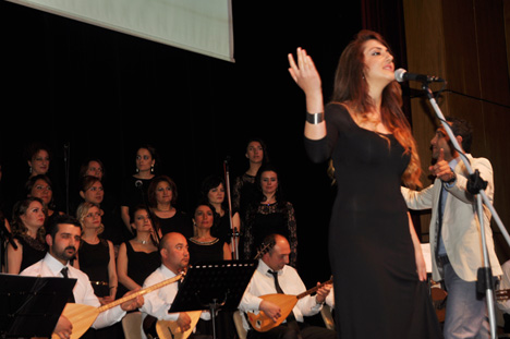 Rize'de Mest Eden Konser Tuğçe İpek