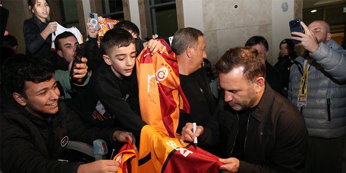 Galatasaray kafilesi Rize'ye geldi
