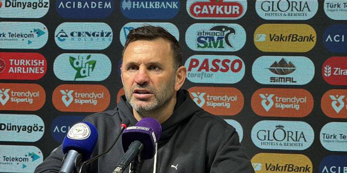 Okan Buruk: "Zor bir rakibe karşı galibiyet almak önemli ve değerli"