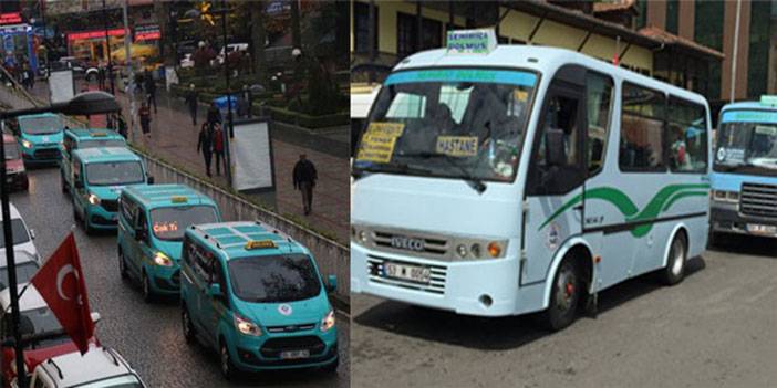 Rize’de Şehir İçi Toplu Taşımaya Zam Geldi