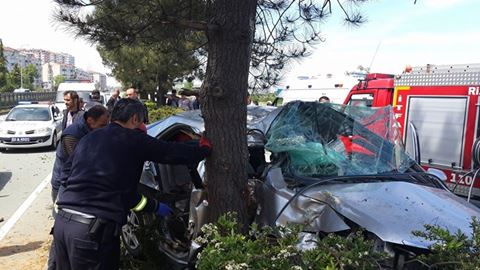 Rize'de Feci Kaza 2 Ölü, 2 Yaralı
