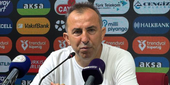 Recep Uçar: "8 isabetli şutumuz var ama maalesef bugün buradan mutsuz ayrılıyoruz"