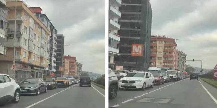 Başbakan ve Cumhurbaşkanı Çıkaran Rize’de Kronik Çile: Zil Çaldı Trafik Kilitlendi