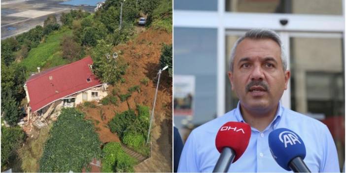 Rize Valisi Baydaş, taşkın ve heyelan yaşanan Pazar'da incelemelerde bulundu