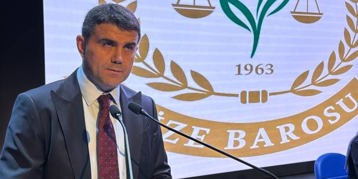 Rize Barosu Olağan Genel Kurulu Toplandı: Ümit Peçe’den Duygusal Veda