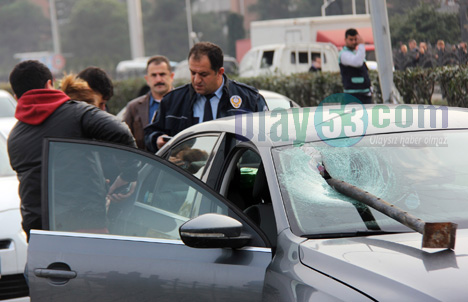 Rize'de akıl almaz kaza