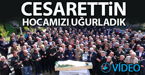 Rizespor'dan Cesarettin Alptekin'e Veda Töreni