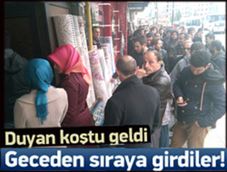 ÇAYKUR’a işçi alımları uzun kuyruklar oluşturdu