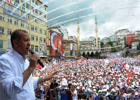 Erdoğan'ın Rize Mitingi 1